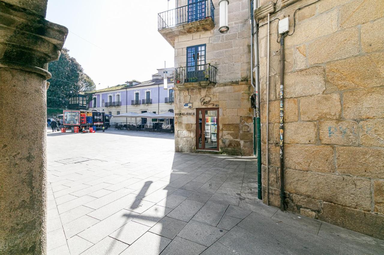 Turoqua Hostel Pontevedra Bagian luar foto